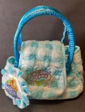 Zhu Zhu Puppies Cepia Soft Cloth Toy Pet Carrier Blue Gingham