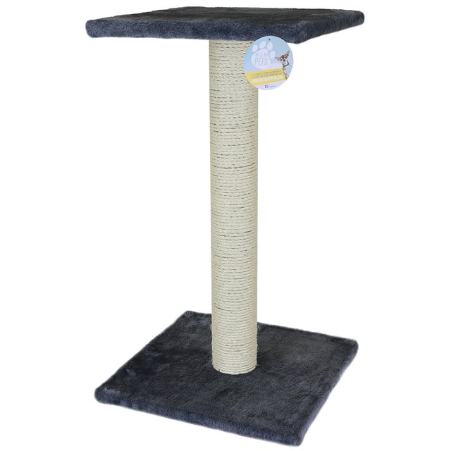 grey scratch post