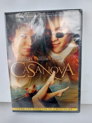 Casanova DVD 2006 Touchstone New Sealed Heath Ledger Sienna Miller Jeremy Irons 