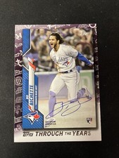 2021 Topps Series 1 BO BICHETTE Topps Through the Years Insert Blue Jays #TTY-30