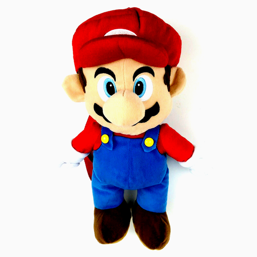 Super Mario Plush BACKPACK Nintendo Kids Soft Travel Bag Toy 17" - Picture 2 of 4