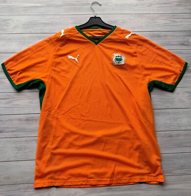 Maillot Cote d'ivoire 2006/2008 floqué Didier Drogba 11