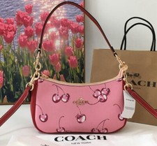 Coach Teri Shoulder Bag With Cherry Print CR2...