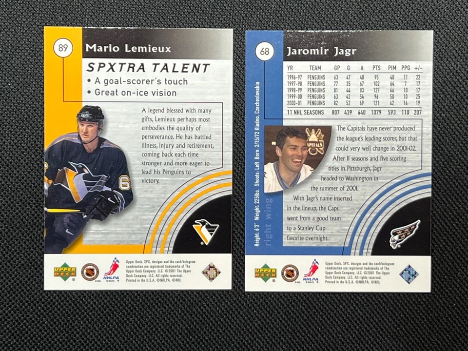 2001-02 SPx Hockey Complete Base Set (1-90) w/o SP's - Image 3 of 4