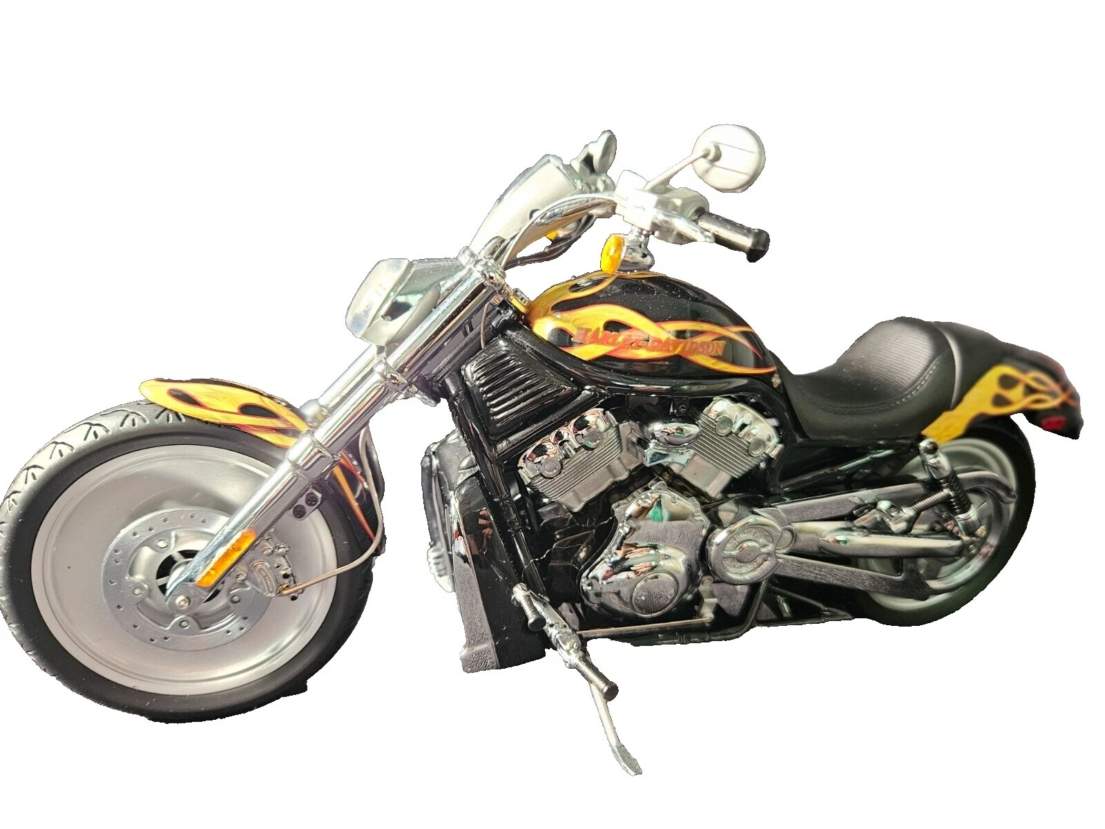 Fabricación de Contemporáneo Negro Franklin Mint Diecast Motocicletas