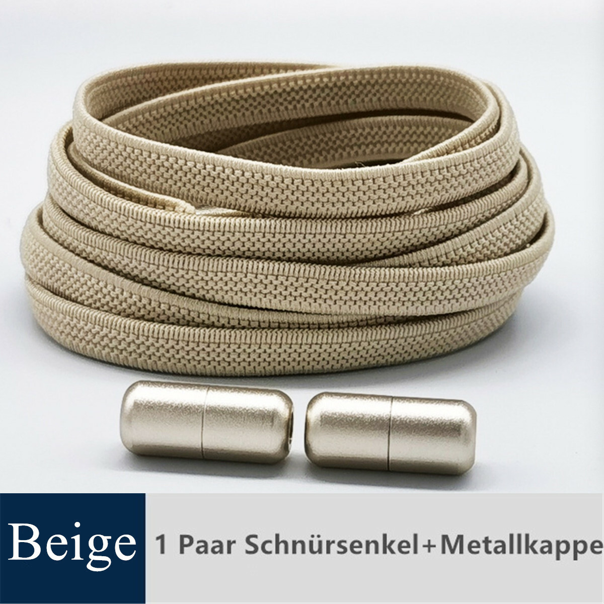 8 Stück Automatische Schnürsenkel Mit Drehverschluss - Elastische No-Tie Schuhbänder Für Sportschuhe