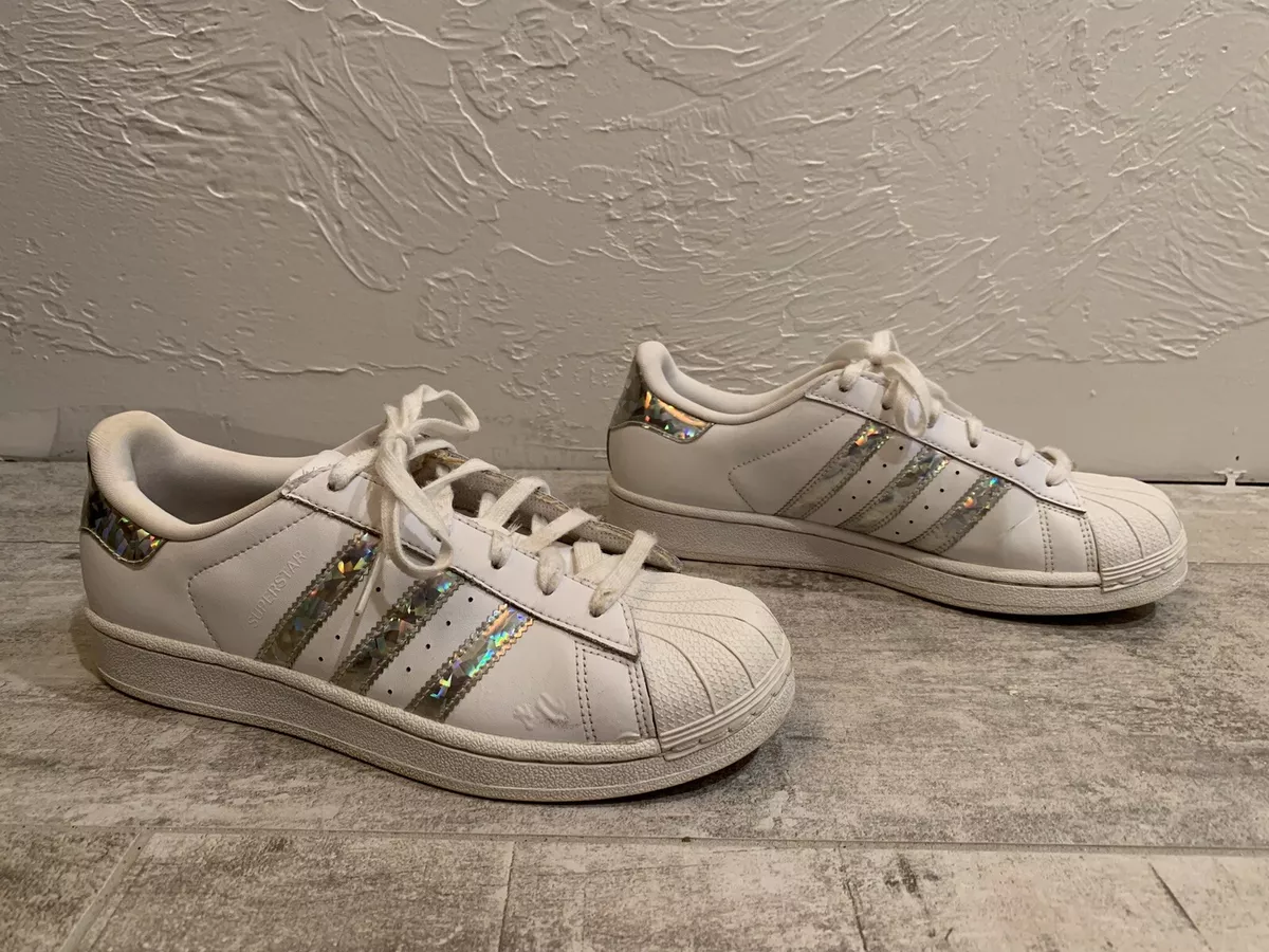 Adidas Superstar J Triple White F33889 Women/Girls Shoes Size | eBay