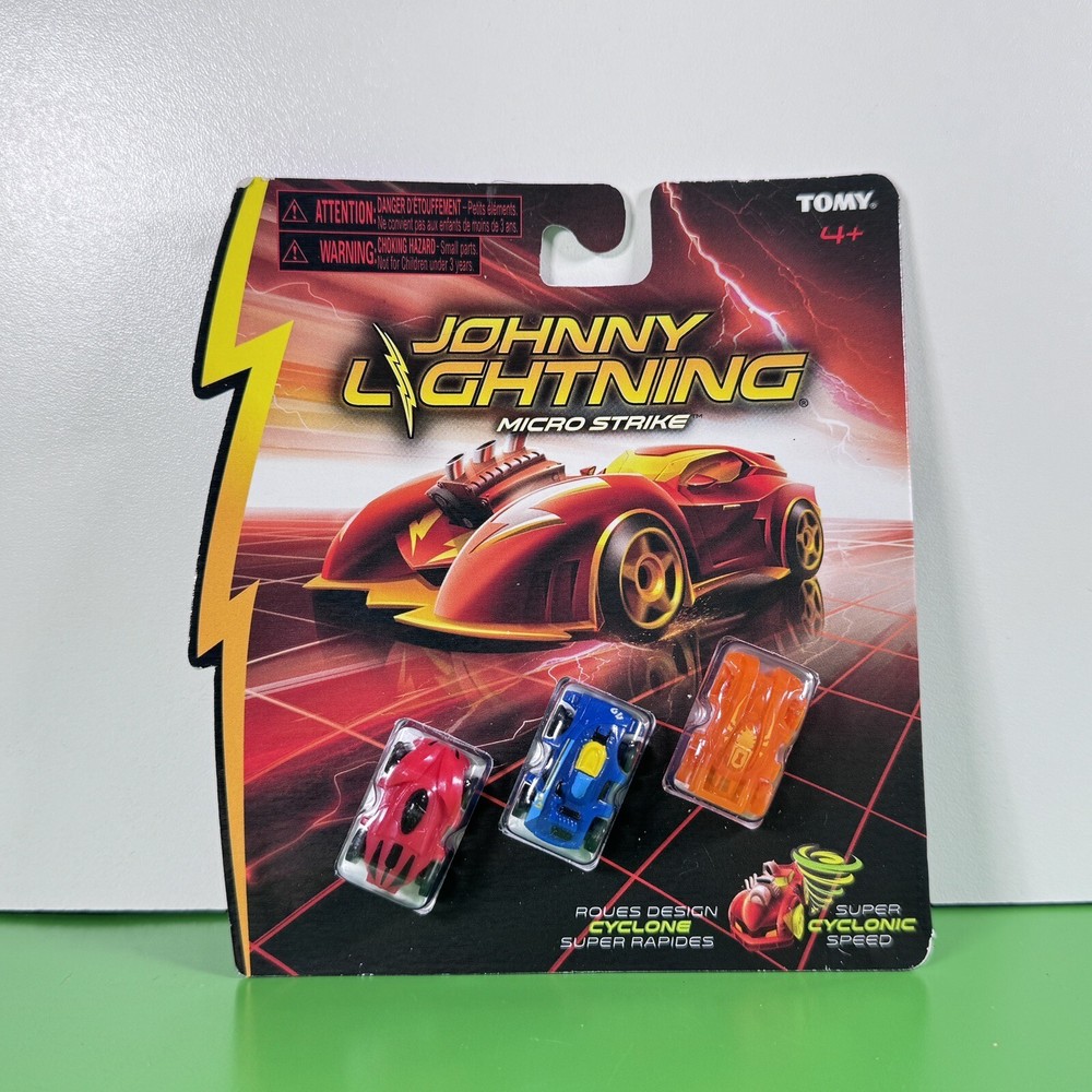 Johnny Lightning MICRO STRIKE 3-Pack Super Cyclonic Speed #2 of 6 | TOMY 2021