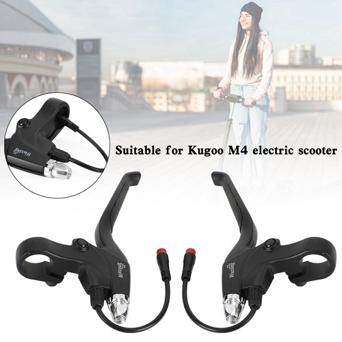 Poignée De Frein Droite/gauche Pour Trottinette Kugoo Pro - Alliage D'aluminium | Étanche Et Confortable | Remplacement Facile