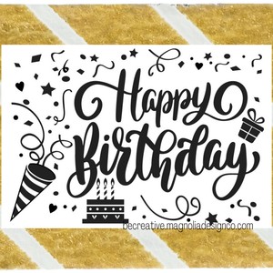 Chalk Art Diy Reusable Adhesive Silkscreen Stencil Transfer Magnolia Design Co Happily Ever After 5 X 7 Stencils Craft Supplies Tools Deshpandefoundationindia Org