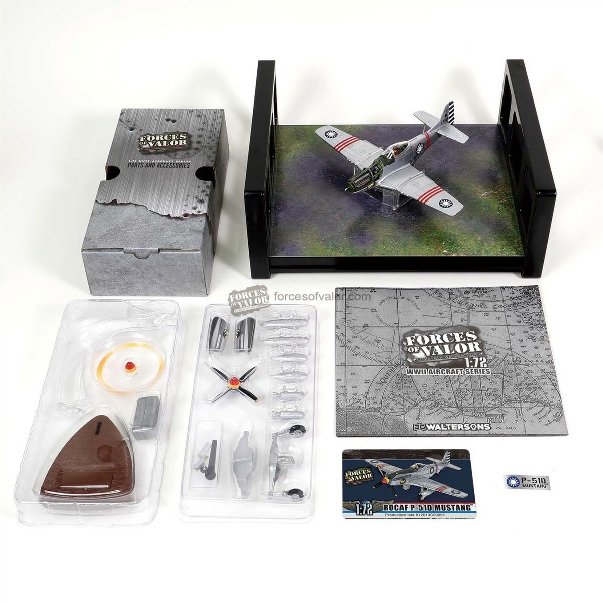 Forces of Valor 1:72 P-51D Mustang 21st Sqn 4th Fighter Group