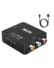 Rca To Hdmiav To Hdmi Converter 1080p Mini Rca Composite Cvbs Video Audio Conver