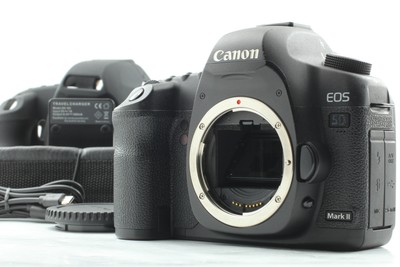 Exc+5] Canon EOS 5D Mark II 21.1 MP Digital SLR Camera Black Body 