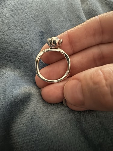 Original Pandora Ring Silber My Wish Grau Perlen 190607GP Größe 60 - Bild 4 von 7