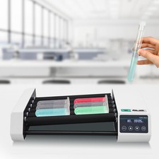 6 Rollers Tube Mixer Digital Display Blood Lab Coagulation Mixing Machine 20-80R