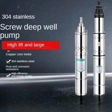Stainless Steel Screw Pumps Deep Well Pumps Submersible Pumps Household