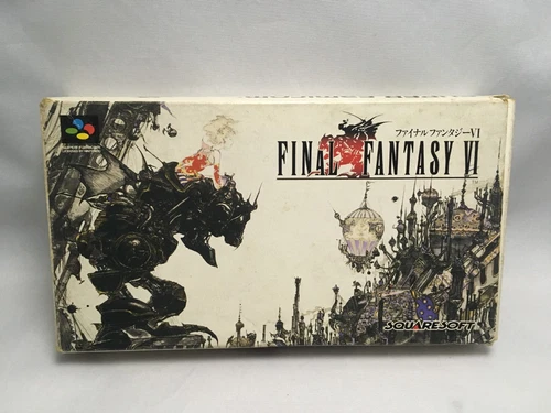 Final Fantasy VI 6 - Japan - SFC - Super Famicom - Nintendo F/S - Picture 1 of 3