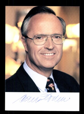 Hans Eichel  Autogrammkarte Original Signiert ## BC 202282