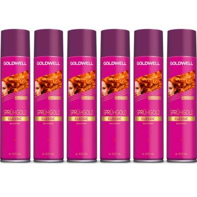 6x Goldwell Sprühgold Classic 400ml = 2,4 Liter Sprühgold