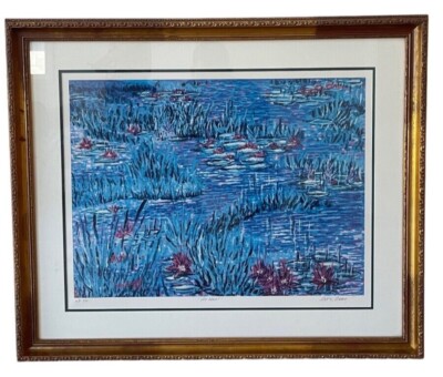 Max R. Scharf American ''Van Monet'' Lithograph A/P 1/25