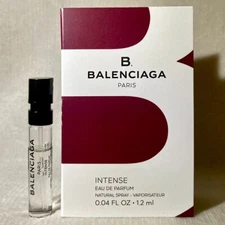 B. Balenciaga Intense Eau de Parfum EDP Sample Spray .04oz, 1.2ml New in Card