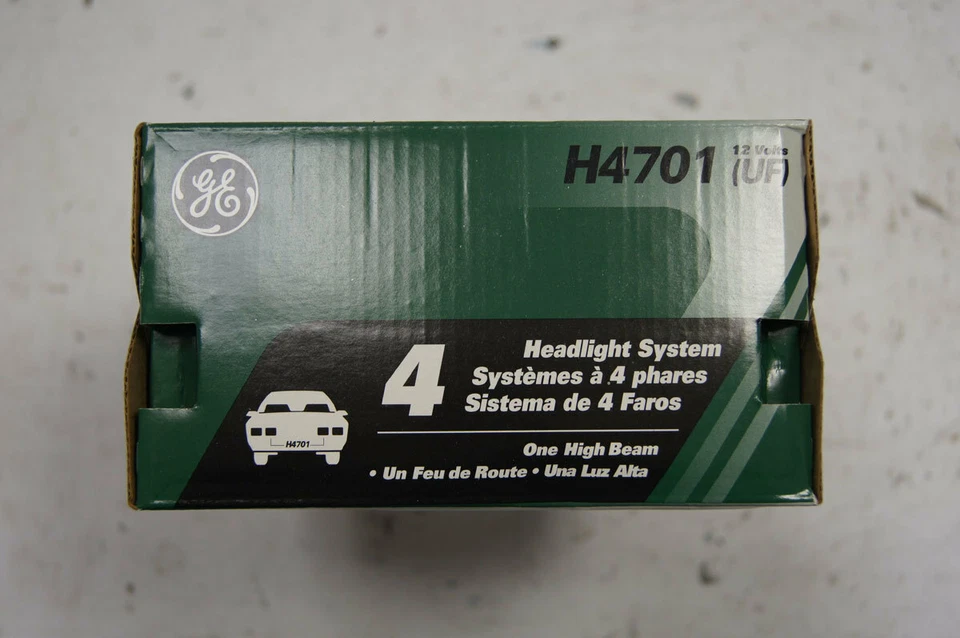 Bombilla de haz sellado de faros GM 1986-2002 nueva OEM GE 16502681 94454746 H4701 Foto 2 de 4