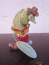 Midwest cbk Armadillo inside a Cowboy Boot Christmas Ornament For Sale