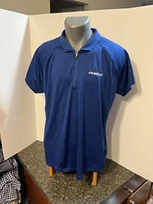 Cutter & Buck Women’s SS 1/4 Pullover Blue Size XXL - Poly Spandex - Penske Logo