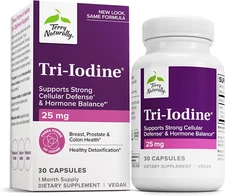 Tri-Iodine - Dietary Supplement for Breast & Prostate Health Support - Health...
