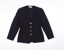 Bianca Womens Blue Jacket Size 6