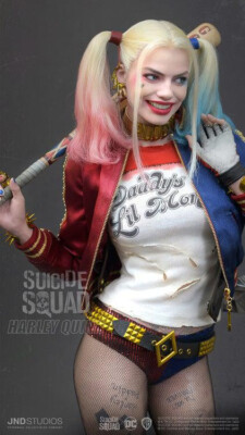JND Studios Suicide Squad Harley Quinn 1/3 Hyperreal Statue DOUBLE