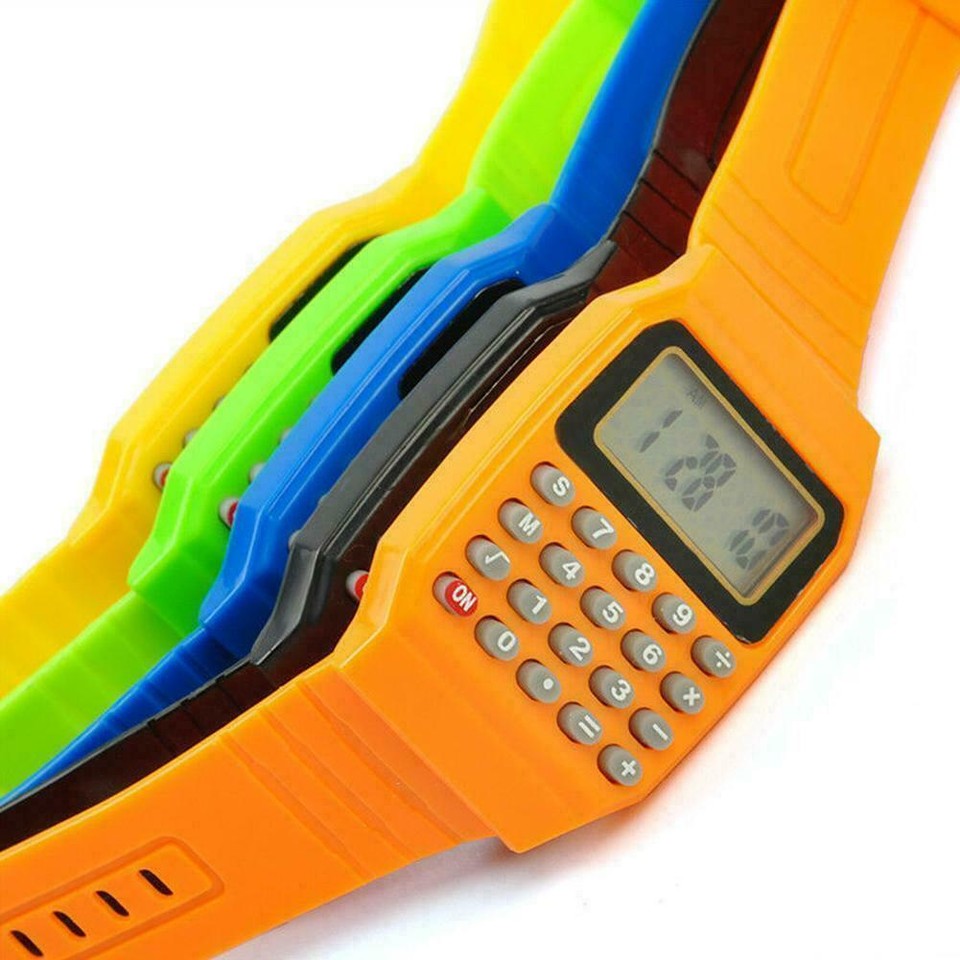 New Wrist Watches Children's Digital Calculator Watch Gift Gift For