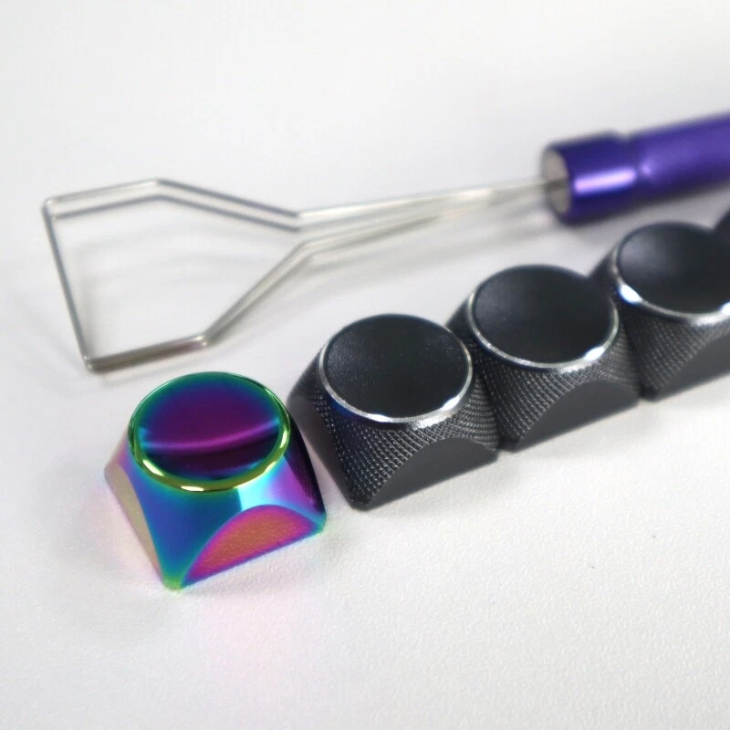 High-Quality Gaming Mechanical Keyboard Keycap Set with Plating & Oxidation Finish