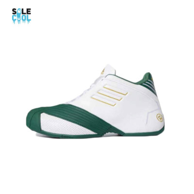 Adidas T-Mac SVSM Basketball Shoes White Green FW3663 | eBay