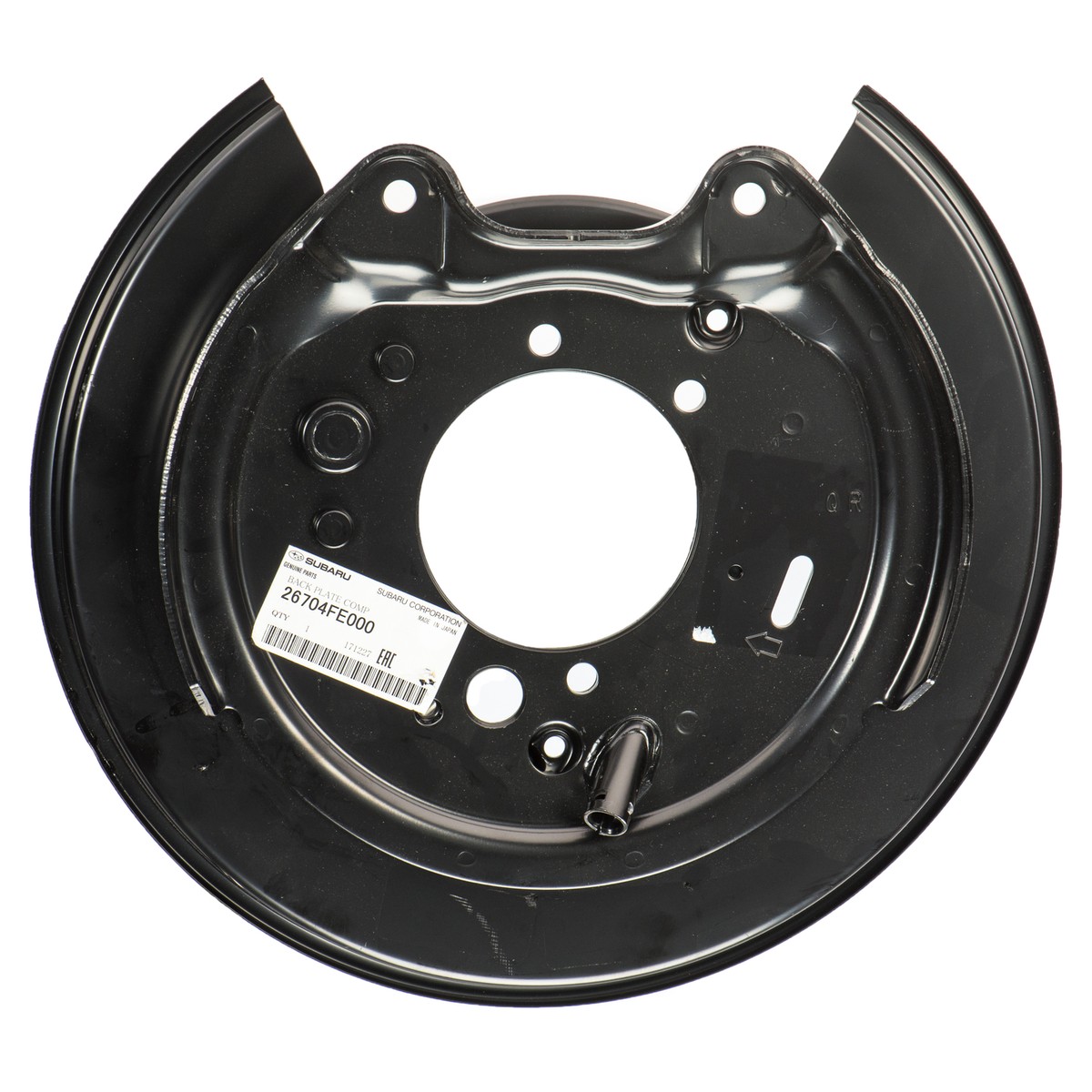 OEM 04-07 Subaru Impreza STI Rear Right Brake Dust Shield Plate