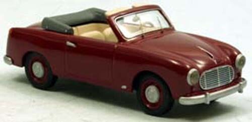1954 NSU-Fiat Neckar "Wendler" Cabriolet rot 1/43 Fertigmodell - Bild 1 von 2