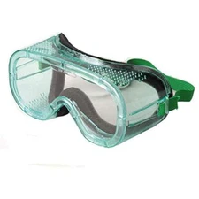 Sellstrom S81330 Flexible, Soft, Non-Vented, Protective Safety Goggle, Green