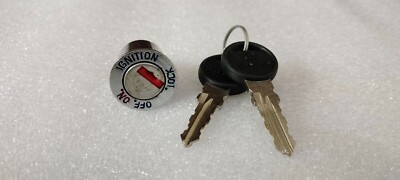 Vespa Steering Lock With 2 Keys For Bajaj Super Chetak Scooters #10-22
