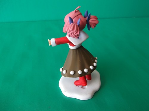 SNOW Wakou Ouka cutie with green eyes + pink hair w/ kitty!! 3.5"in PVC Figure - Picture 4 of 9