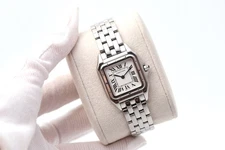 Cartier Panthere 4016 Steel 27mm Dial with Gem-Set Bezel  Women's Watch