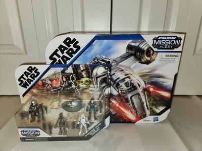 Razor Crest + Mandalorian 5-Pack Star Wars Mission Fleet Lot of 2 BOTH NEW! RARE