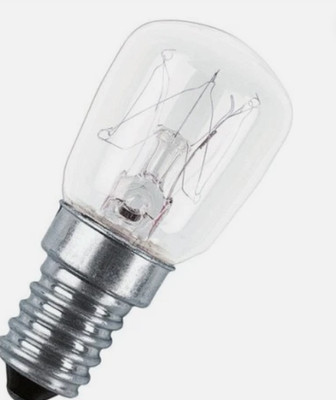 2  x OSRAM Birnenlampe T26 15W klar E14 Kühlschrank Nähmaschine