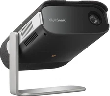 ViewSonic M1X-S Portable LED Projector, Smart Stand, Black-Certified Refurbished