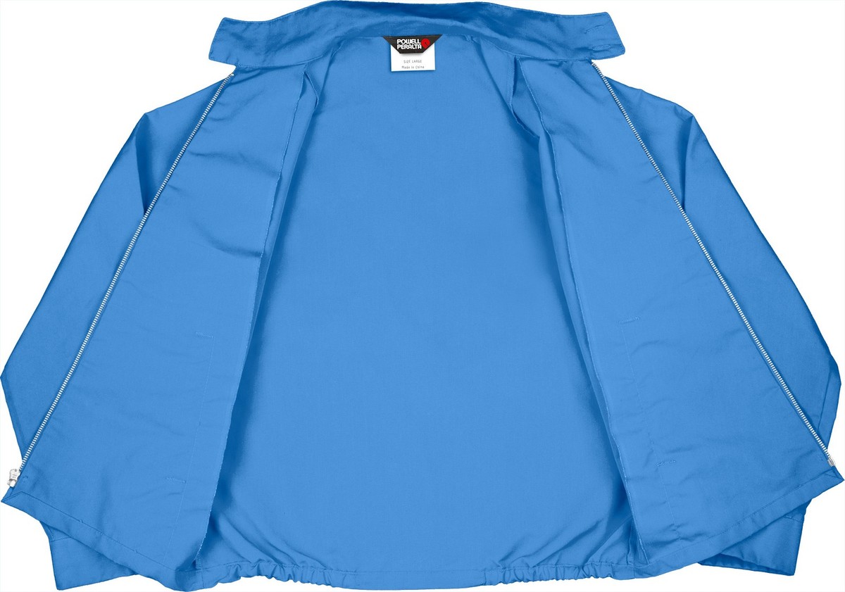 Powell Peralta WINGED RIPPER Skateboard Flat Jacket POSTAL BLUE | eBay