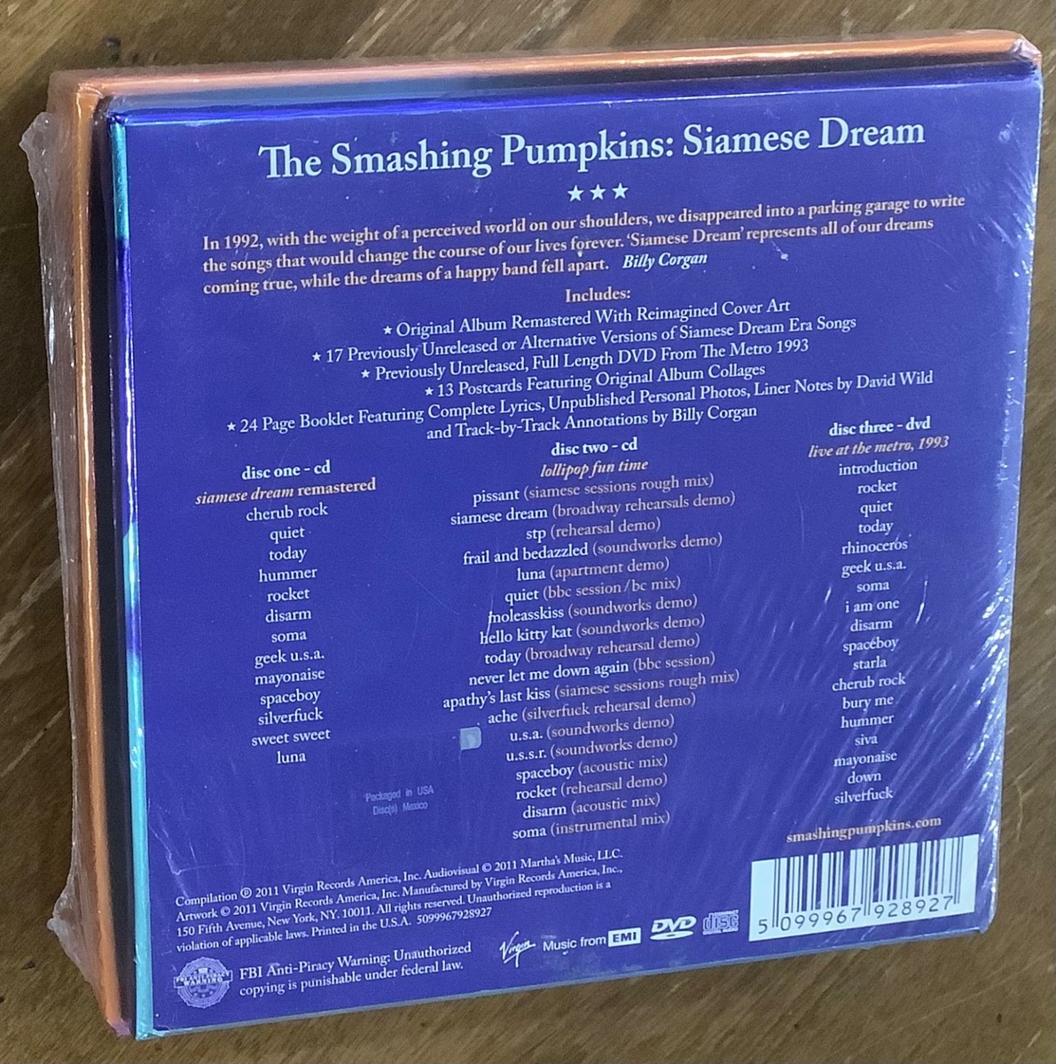 Siamese Dream [Deluxe Edition CD/DVD] [Box] by The Smashing