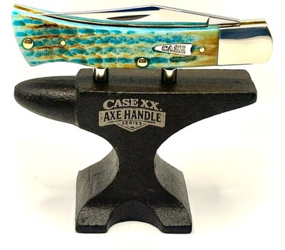 Case XX Axe Handle Series Anvil Knife Display Stand Cast Iron Holder No Knife