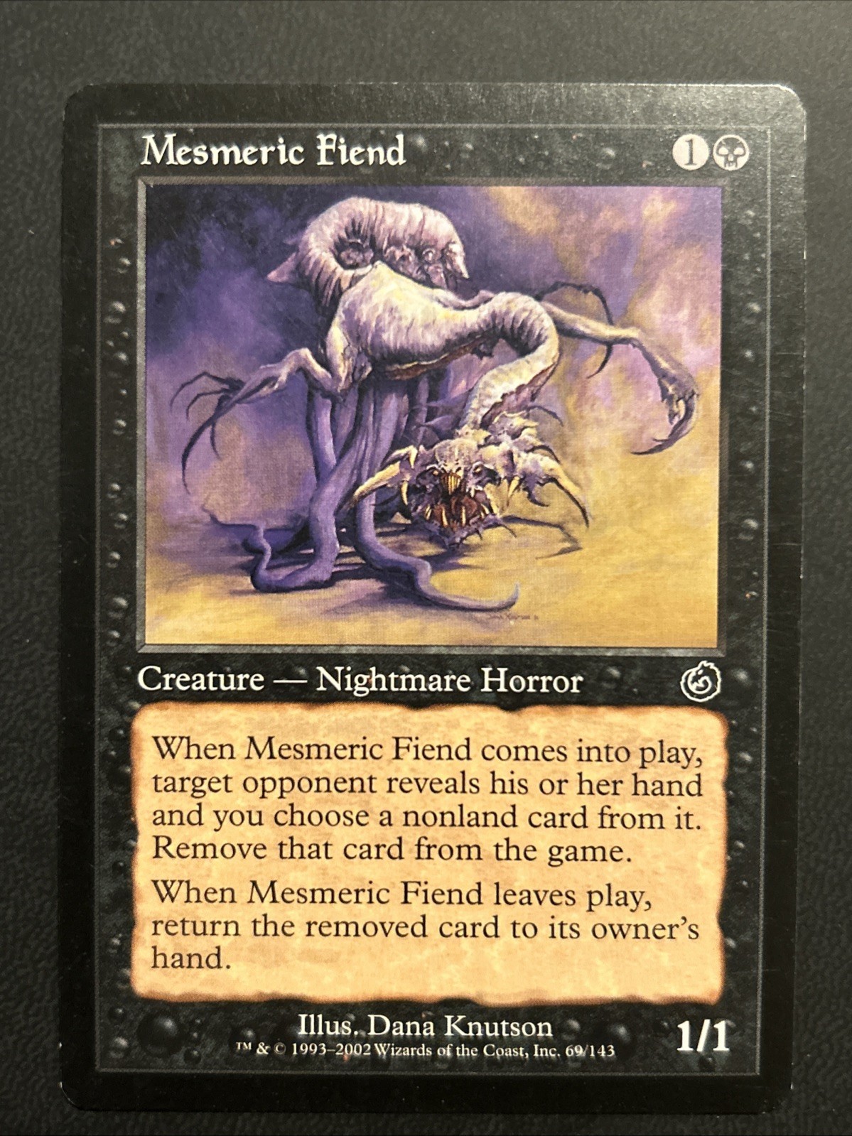 Mesmeric Fiend Torment Regular Magic The Gathering MTG TCG NM