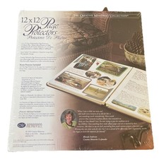 NEW Creative Memories 12x12 Clear Page Protectors 15 Sheets Sealed 1999
