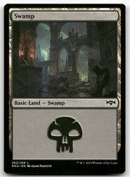 Swamp #262 (Ravnica Allegiance)