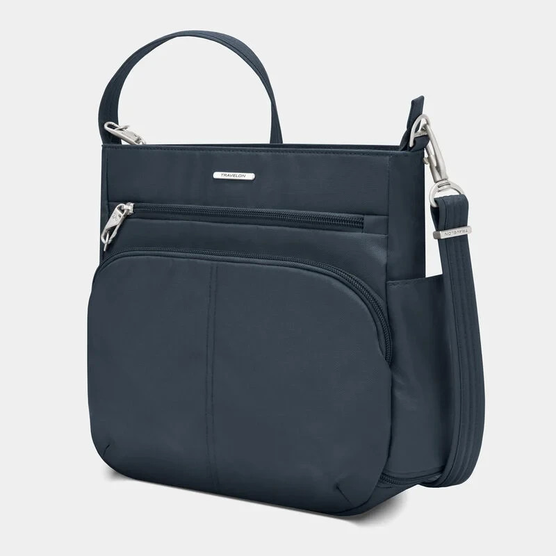 Travelon Anti-Theft Classic N/S Crossbody Color: Midnight